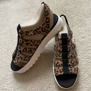Toms Leopard Print Sandals